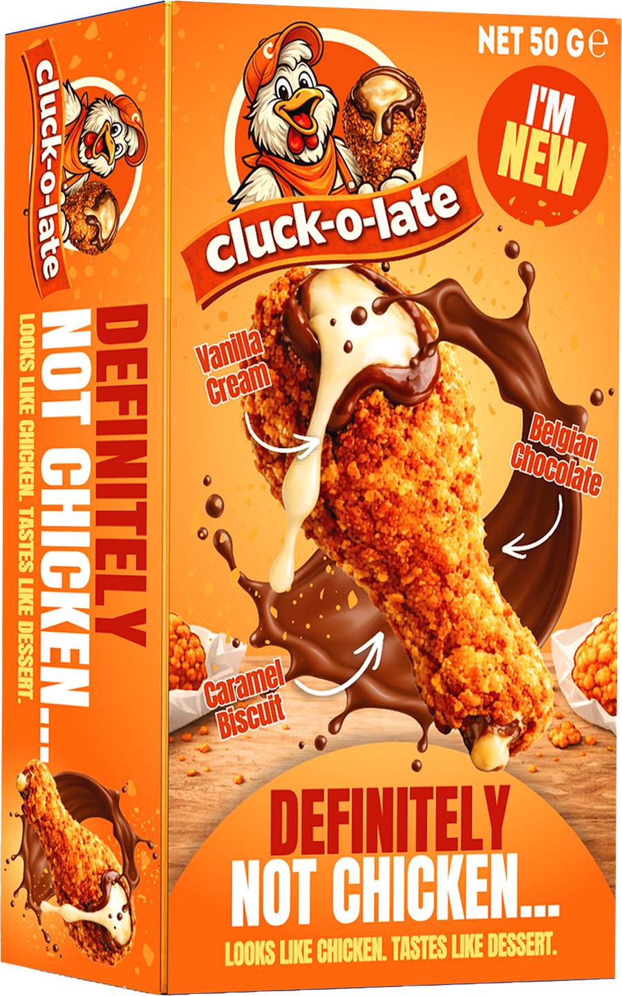 Cluck-O-Late Chicken Chocolate 12 Pack